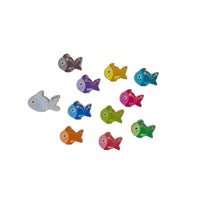 Lot de poissons aimantés