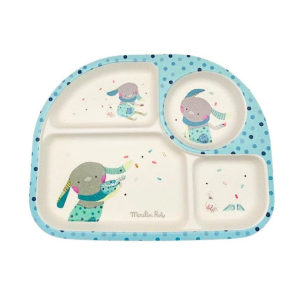 Assiette compartiments Moulin Roty