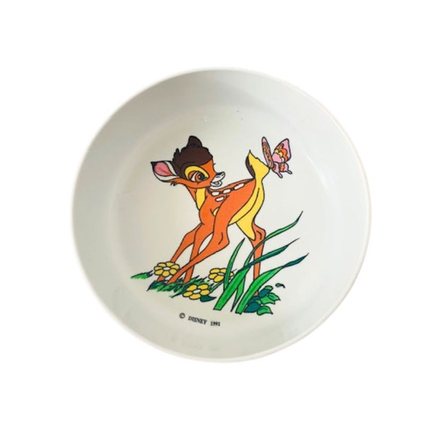 Assiette creuse Bambi vintage DISNEY