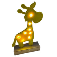 Girafe lumineuse