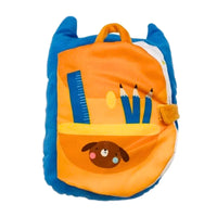 Livre peluche hibou