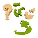 Puzzle 3D canard et son caneton