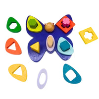 Jouet à encastrer Janod Papillon des Formes