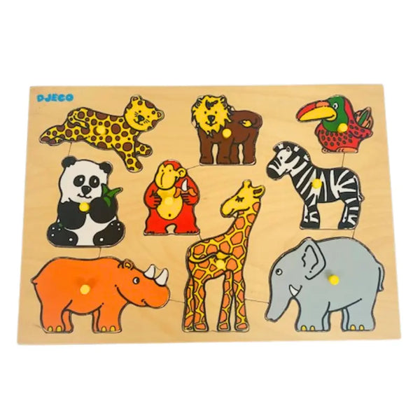 Puzzle animaux de la savane Djeco
