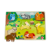 Puzzle animaux de la forêt