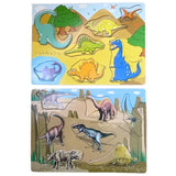 Lot puzzles dinosaures