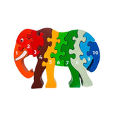 Puzzle  bois Eléphant