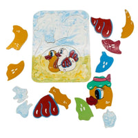 Puzzle surprise 3 niveaux vintage